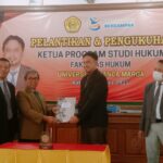 Serah Terima Jabatan Kaprodi Fakultas Hukum  UPM periode 2025-2029