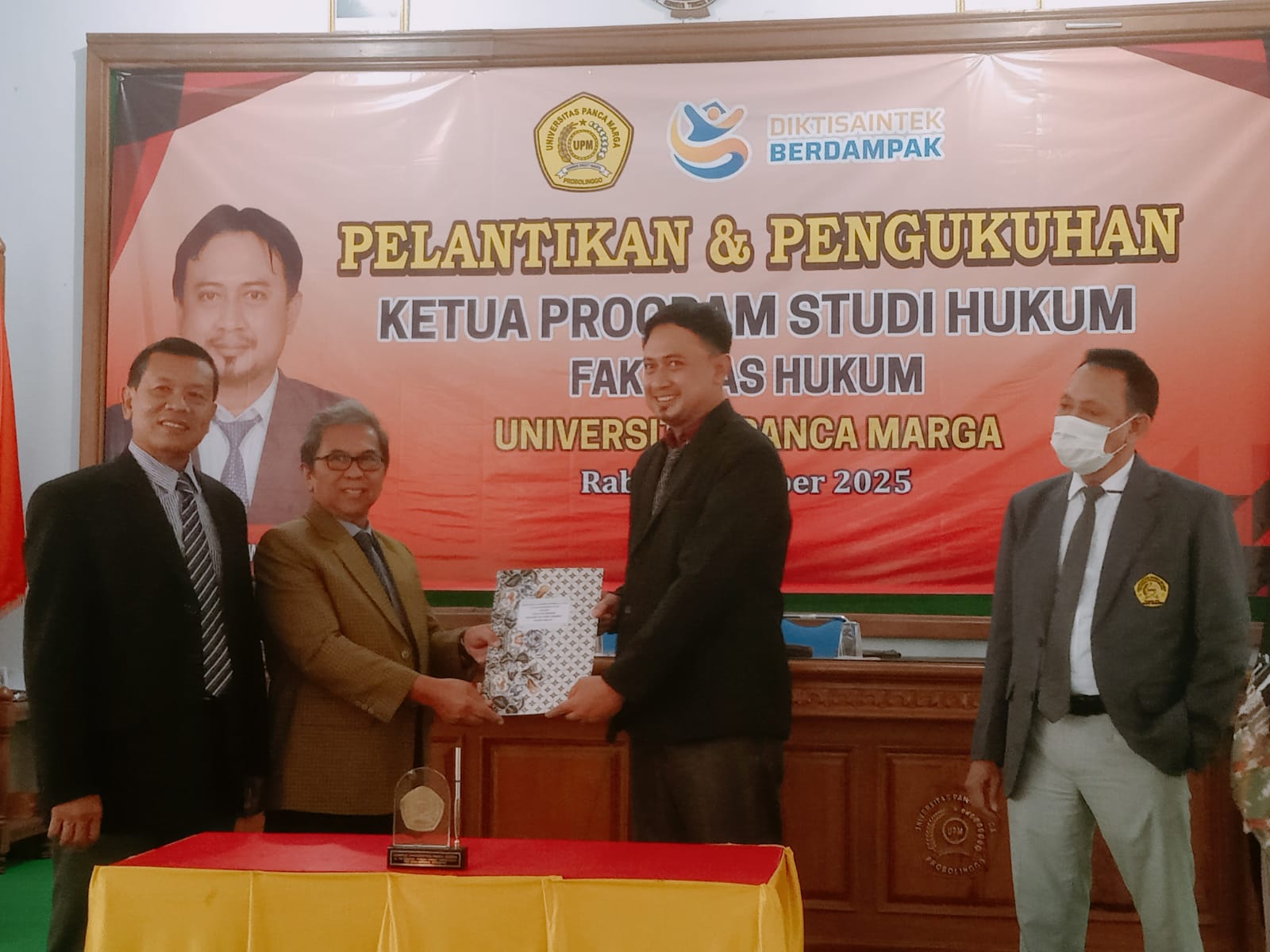 Serah Terima Jabatan Kaprodi Fakultas Hukum UPM periode 2025-2029